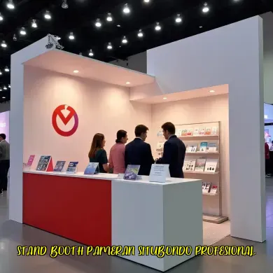 stand booth pameran situbondo profesional